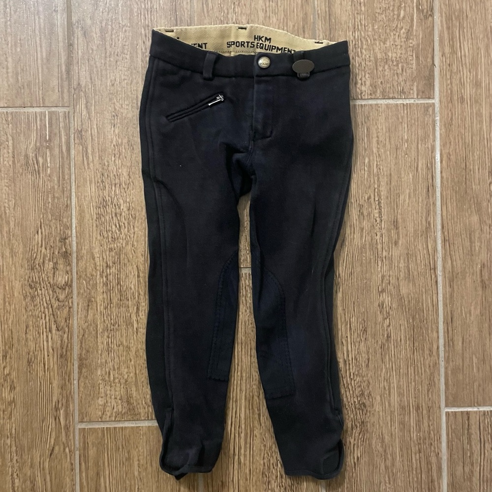 HKM sports equipment girls riding equestrian pants breeches